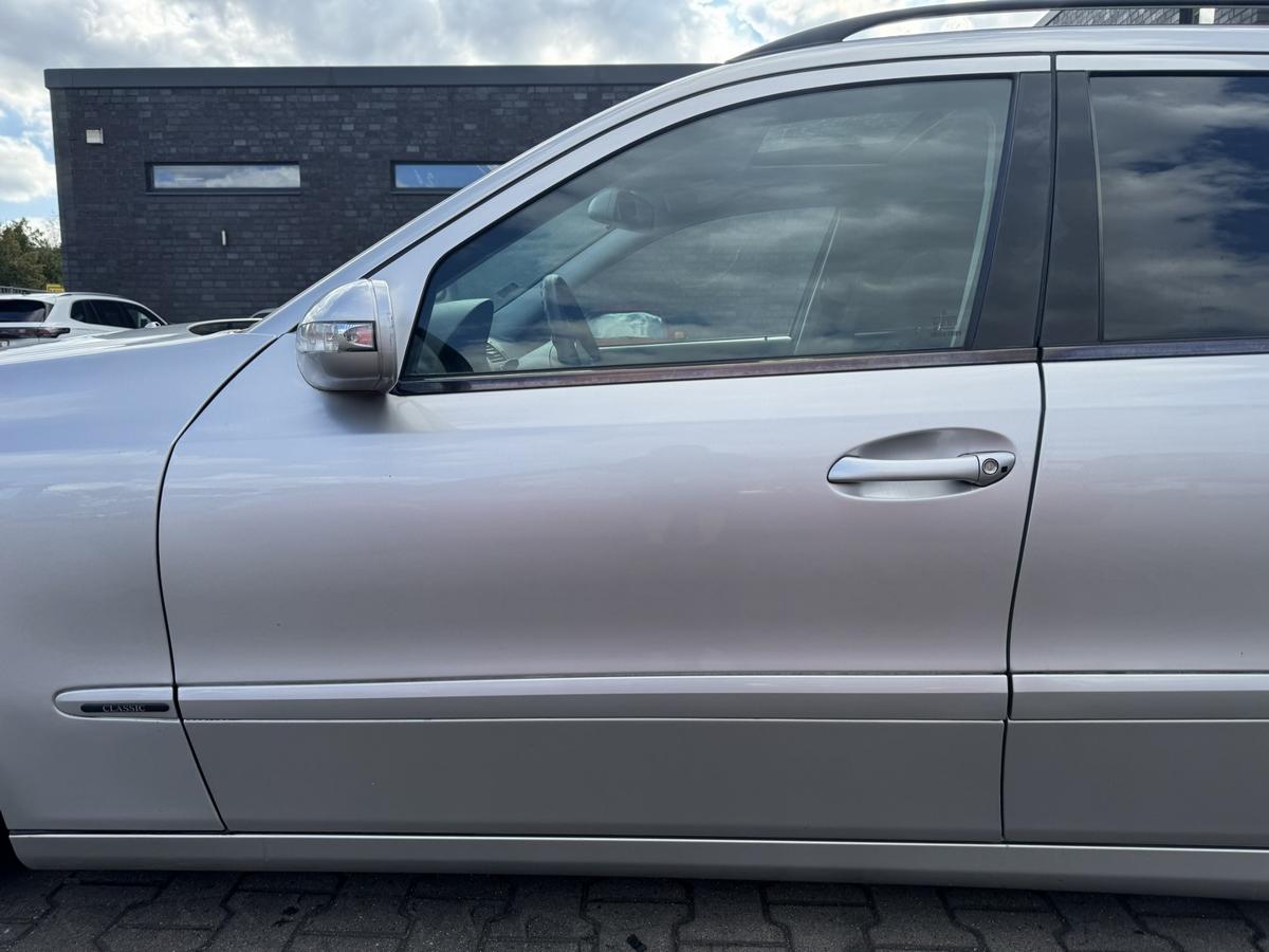 Mercedes E Klasse W211 S211 original T&uuml;r vorn links 744 Brillantsilber Rohbau Bj.2005